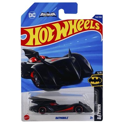 Batmobile Batman 4/5 - Hot Wheels Basico1