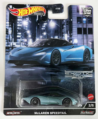 Mclaren Speedtail Exotic Envy - Hotwheels Premium1