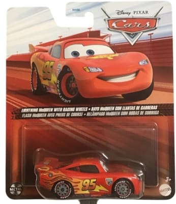 Rayo Mcqueen con Llantas de Carrera - Cars Disney Pixar1