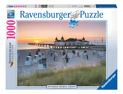 Puzzle 1000 pzas Mar del Norte Ahlbeck Usedom - Ravensburger1