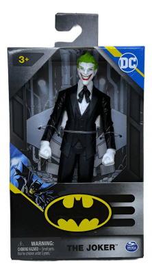 Figura Pequeña The Joker Traje Negro DC Studios - Spin Master1