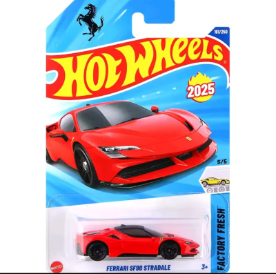 Ferrari SF90 Stradale Factory Fresh 5/5 - Hot Wheels Basico1