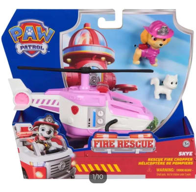 Helicoptero De pompiers Con Skye Fire Rescue Paw Patrol - Spin Master1