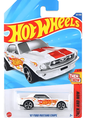 Ford Mustang Coupe '67 Then and Now 1/10 - Hot Wheels Basico1