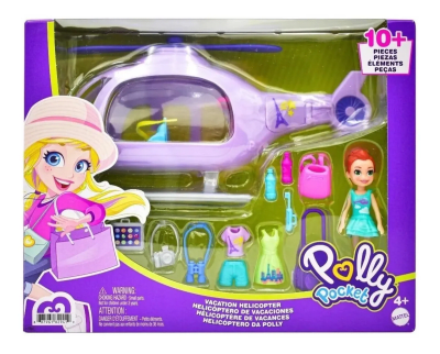 Polly Pocket Helicoptero De Vacaciones - Mattel1