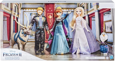 Frozen Set De Gala & Traje De Gala Frozen II DIsney - Hasbro1