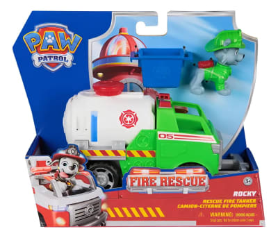 Camion Cisterna De Pompiers Con Rocky Fire Rescue Paw Patrol - Spin Master2