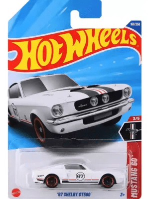 Shelby GT500 '67 Mustang 60 3/5 - Hot Wheels Basico1