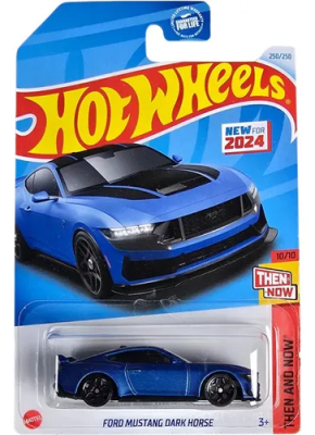 Ford Mustang Dark House Then and Now 10/10 - Hot Wheels Basico1