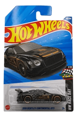 Bentley Continental GT3 2018 HW Race Day 7/10 - Hot Wheels Basico1