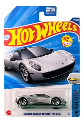 Gordon Murray Automotive T.33 Factory Fresch 4/5 - Hot Wheels Basico1