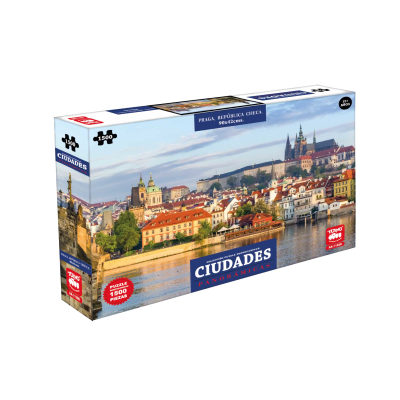 Praga, Republica Checa Ciudades Panoramicas Puzzle 1500 Pzs - Toyng1