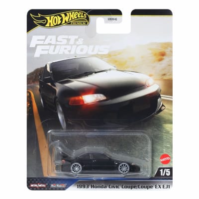 Honda Civic Coupe/Coupe EX EJ1 1993 Fast & Furious  - Hot Wheels Premium1