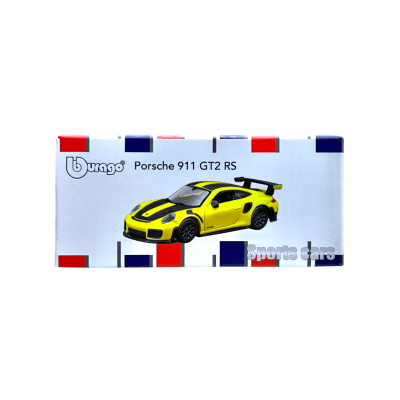 Porsche 911 GT2 RS  Yellow - Burago1