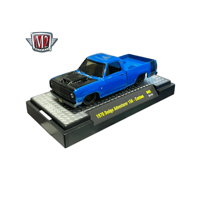 Dodge Adventurer 150 Custom 1976 Blue - M2 Machines2