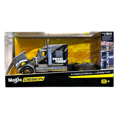 Camion International Lonestar Grey Custom Rigs 1:64 - Maisto Design2