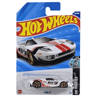 Ford GT HW Modified 4/5 - Hot Wheels Basico1