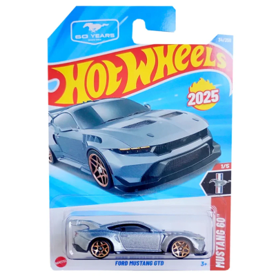 Ford Mustang GTD Mustang 60 1/5 - Hot Wheels Basico1