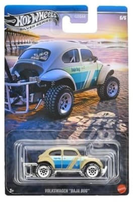 Volkswagen Baja Bug Silver Series Surf's Up - Hotwheels1