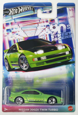 Nissan 300 ZX Twin Turbo 90's Street Scene - Hotwheels1