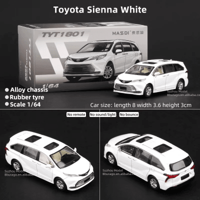 Toyota Sienna White TYT1 801 - Massdi1