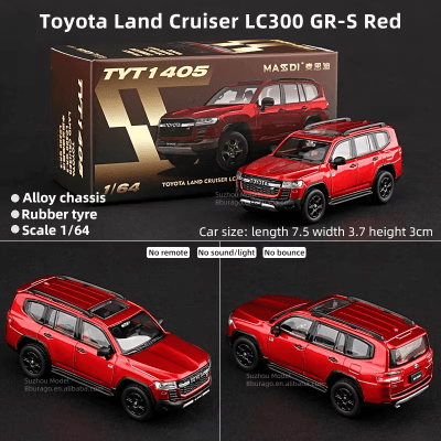 Toyota Land Cruiser LC300 GR-S Red TYT1 405 - Massdi1