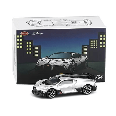 Bugatti Divo Silver 1:64 - JKM1