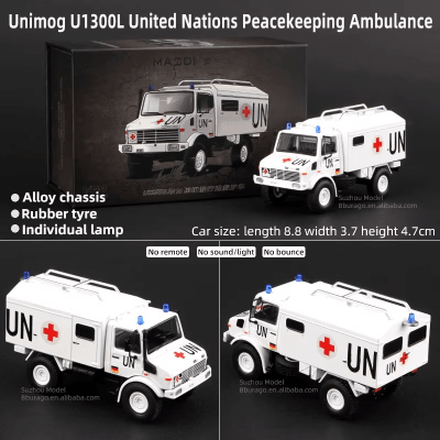 Camion Ambulancia Unimog U1300L United Nations Peacekeeping TJ1 024 - Massdi1