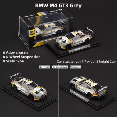 BMW M4 GT3 Grey 1:64 - CCA1