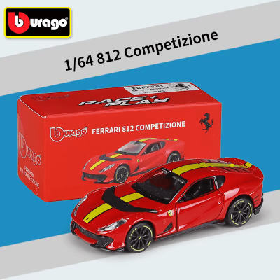 Ferrari 812 Competizione Red Premium - Burago1