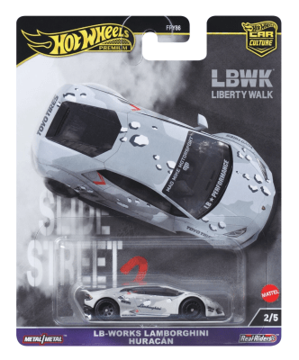 Lamborguini Huracan LBK Slide Street 2 - Hotwheels Premium1