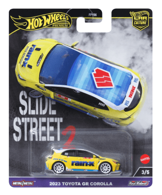 Toyota GR Corolla 2023 Slide Street 2 - Hot Wheels Premium1