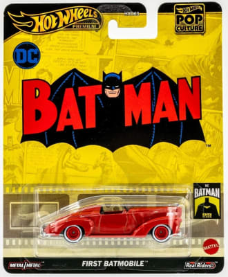 First Batmobile Batman Pop Culture - Hot Wheels Premium1