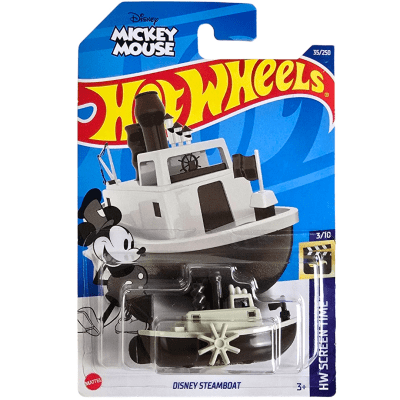 Disney Steamboat HW Screen Time 10/10 - Hot Wheels Basico1