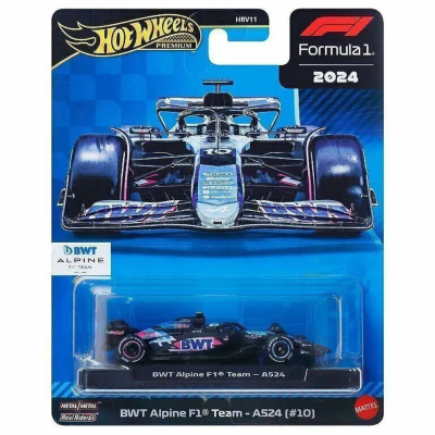 BWT Alphine F1 Team A524 #10 Formula 1 - Hot Wheels Premium1