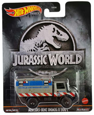 Mercedes-Benz Unimog U 1300L Jurassic World - Hot Wheels Premium1