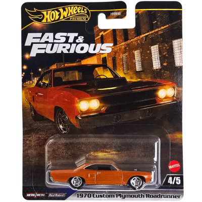 Custom Plymouth Roadrunner 1970 Fast & Furious - Hotwheels Premium1