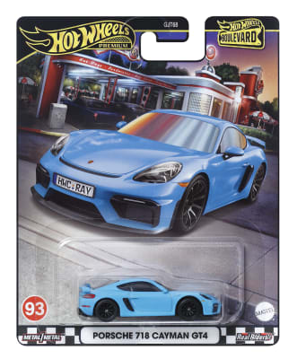 Porsche 718 Cayman GT4 Boulevard - Hot Wheels Premium1