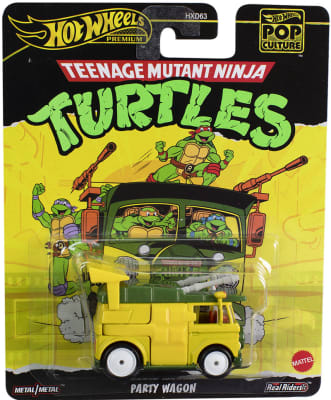 Party Wagon Tortugas Ninja Pop Culture - Hot Wheels Premium1