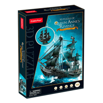 Queen Anne's Revenge Puzzle 3D - Cubicfun1