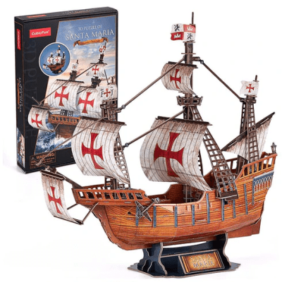 Santa Maria Puzzle 3D - Cubicfun1