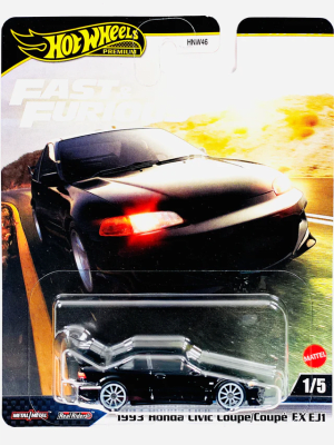 Honda Civic Coupe/Coupe EX EJ1 1993 Fast & Furious  - Hot Wheels Premium1