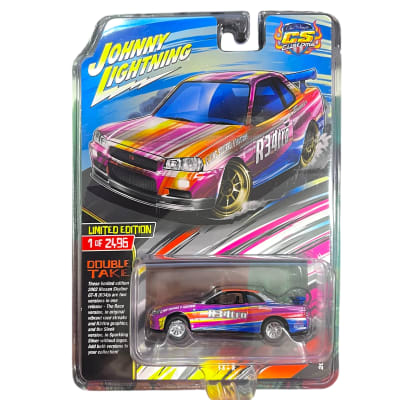 Nissan Skyline GT-R R34 Tro CS Customs - Johnny Lightning1