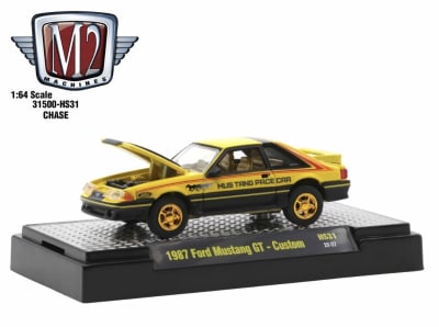 CHASE Ford Mustang GT 1987 - M2 Machines1