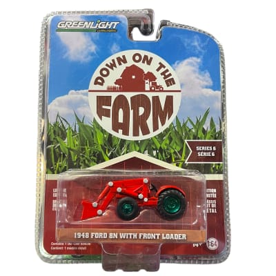 CHASE Ford 8N with Front Loader 1948 Dowb On The Farm - Greenlight1