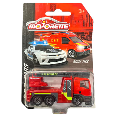 Man TGS Camion de Bombero S.O.S. Cars - Majorette1