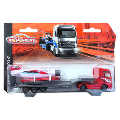 Man TGX XXL con Avioneta Transporter - Majorette1