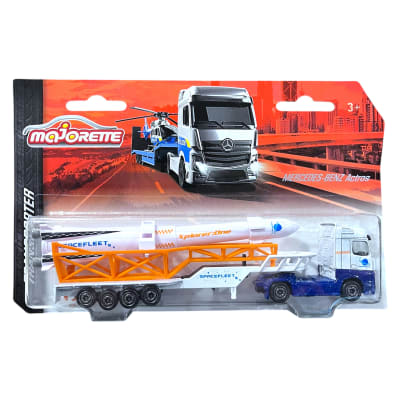Mercedes-Benz Actros con Cohete Transporter - Majorette1
