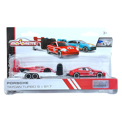 Porsche Taycan Turbo S con Porsche 917 Porsche Edition - Majorette1
