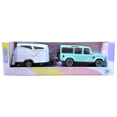 Land Rover Defender con Acople Trailer - Majorette1
